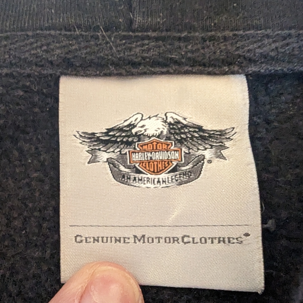 Harley Davidson Sweat Jacket - image 3
